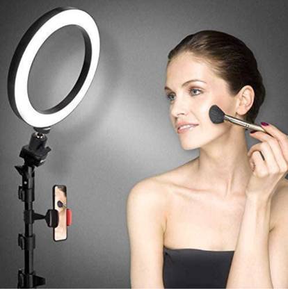 flying india Premium 10"Selfie Ring Light with 7ft Tripod Stand for YouTube,Reels Studio F16 Ring Flash