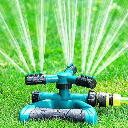 jamunesh Automatic 360 ° Rotating Adjustable Garden Sprinkler 1 L 1 L Hose-end Sprayer