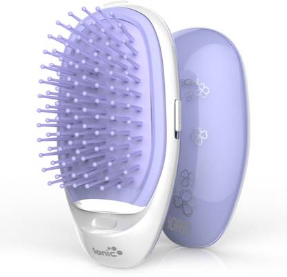 iGRiD Electric detangling brush all Hair Types,ion technology,straightens frizzy hair
