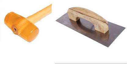 Garena Rubber Mallet hammer with no slip comfortable grip handle soft face hammer48 Mallet