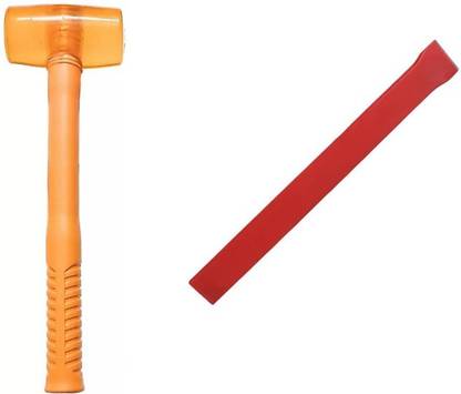 Garena Rubber Mallet hammer with no slip comfortable grip handle soft face hammer22 Mallet