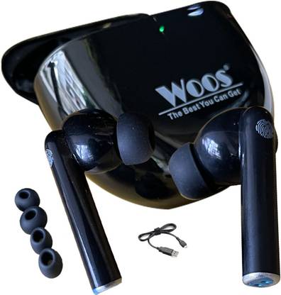 WOOS BEST PRICE 3D Stereo Sound Wireless Gaming Earbuds Hi-Fi Headphone 8Hrs Playtime Bluetooth