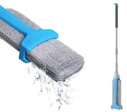 FAINLIST 360 Degree Floor Cleaning Mop with Automatic Squeeze Wet and Dry Cleaning Mop Flat Mop