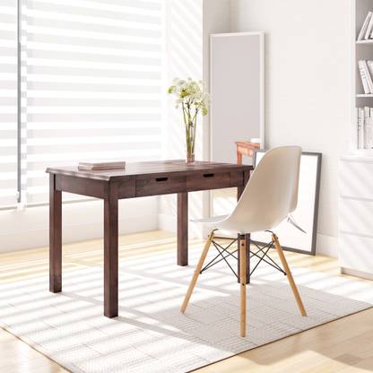Flipkart Perfect Homes PureWood Mango Study Table