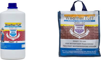 WEATHERTUFF DIAMOND SHIELD Cementitious Polymer Modified Mortar Two Part Acrylic Primer