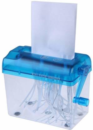 Minso SZ-123 Hand Operated A6 Paper Shredder for Home & Office ANC4364 Paper Trimmer