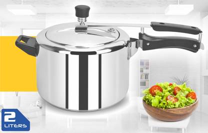 red cook RED COOK REGULAR 2 L Inner Lid Induction Bottom Pressure Cooker