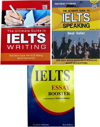 Ielts Writing & Speaking -Ielts Essay Booster-Combo Pack Of 3 Books