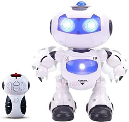 Kuku Toys Remote Control Smart Robot Toy Auto Demo Robot