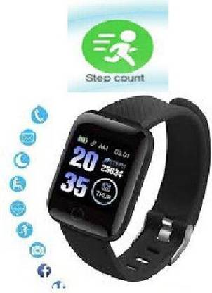 Ykarn Trades AQ500/ID116 ULTRA FITNESS TRACKER MULTI FACES (PACK OF 1) Smartwatch