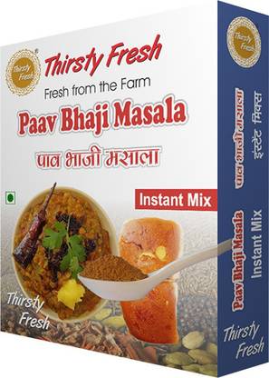 Thirsty Fresh Pav Bhaji Masala - Blended Spice Mix for Healthy Delicious & Flavorful Cooking
