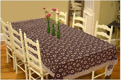Brown PVC Table Linen Set