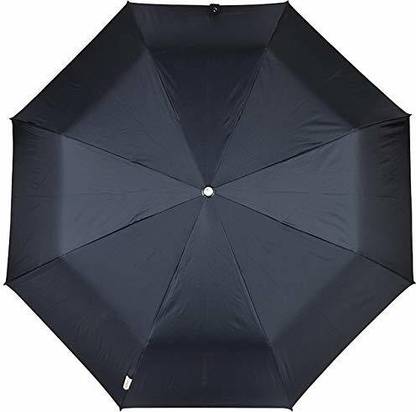 VEVEY 24*8 Black Silver 2 fold Umbrella
