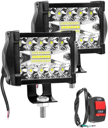 Chamunda electronic White LED Vehicle Mirror Light