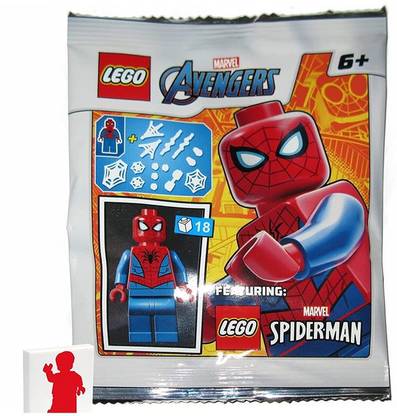 LEGO Marvel Super Heroes LOOSE Minifigure Spider-Man with Webs