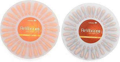 Revibra C10 PURE VITAMIN C & A15 Pure Bioactive Retinol Vegicaps 0.5ml x 28's Dr Reddys