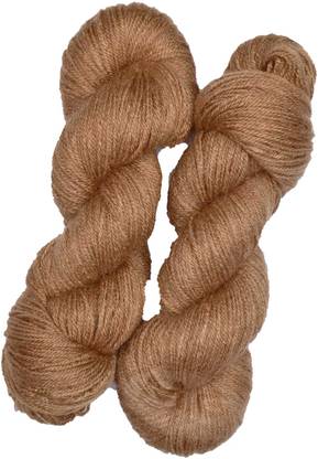 Simi Enterprise Represents H VARDHMAN Knitting Yarn Wool Li Brown 400 gm Art-DBJ