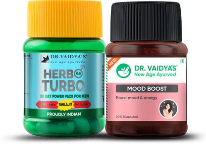 DR. VAIDYA'S Honeymoon Pack - ayurvedic sexuall wellness pack for men and women