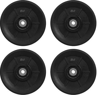 B fit Gym Machine Pulley Inbuilt Bush and Bearing Size 120 MM Set of 4 Multi-training Bar