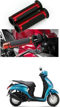 PROEDITION 7/8 Handle Bar CNC Aluminum Rubber Handlebar Hand Grips 358 Handle Bar Grip For Yamaha Fascino