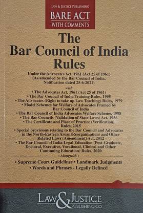 The Bar Council Of India Rules