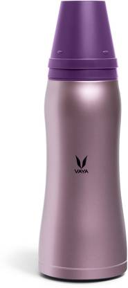 Vaya Vacuum Insulated Steel Flask 900 ml, Stainless Steel Bottle with Gulper Lid 900 ml Bottle