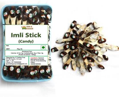 Veg E Wagon Imli Stick in Pouch 500 g Tamarind Candy Sticks