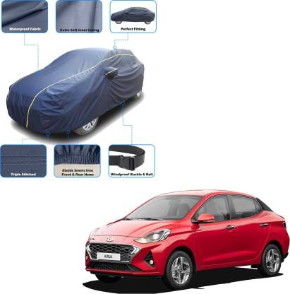 SS FOR YOUR SMART NEEDS Car Cover For Hyundai Aura S CNG (With Mirror Pockets)