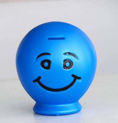 ASTAR INDUSTRIES HEAD COIN BOX BLUE Coin Bank