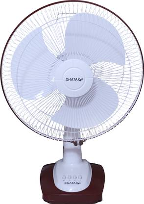SHATAK 16 Inch Table Fan Modular Design 400 mm 3 Blade Table Fan