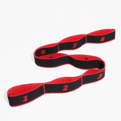 Manogyam Latin Resistance Latex Exercise Mini Loop Strap Cotton Pilates Yoga Stretch Band Resistance Band