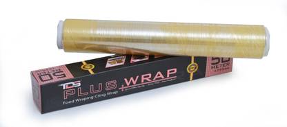TDS PLUS WRAP 50 Meter Biodegradable Food Storage Wrapping Film Pack 1 Shrinkwrap