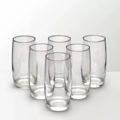 Devish (Pack of 6) Hi Ball Glass Set Glass Set Water/Juice Glass