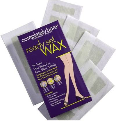 Completely Bare Waxing Kit Strips