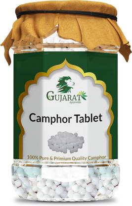 Gujarat Ayurveda Camphor Tablet (Camphor)-200 Gram