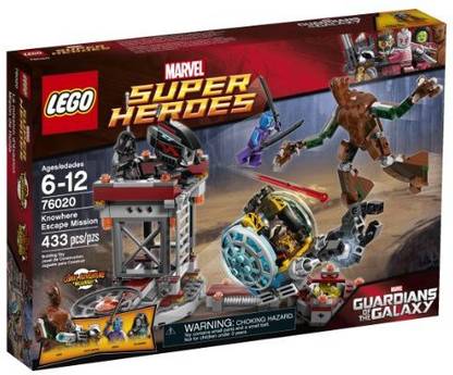 LEGO Superheroes 76020 Knowhere Escape Mission Building Set