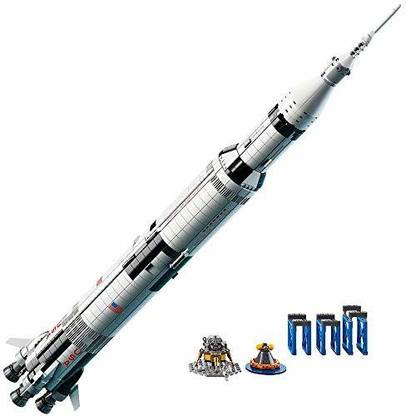 LEGO Ideas NASA Apollo Saturn V 21309 Outer Space Model Rocket for Kids