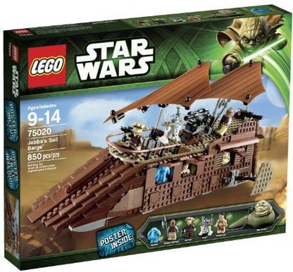 LEGO Star Wars Jabbas Sail Barge 75020 (Discontinued By Manufacturer)