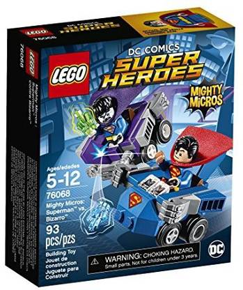 LEGO Super Heroes Mighty Micros: Superman Vs. Bizarro 76068 Building Kit