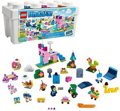 LEGO Unikitty! Unikingdom Creative Brick Box 41455 Building Kit (433 Pieces)