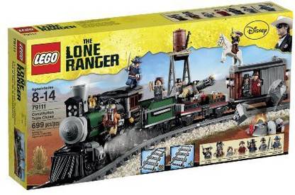 LEGO Lone Ranger Constitution Train Chase