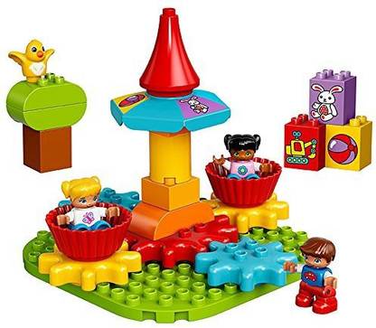 LEGO DUPLO My First Carousel 10845 Educational Toy Large Building Blocks
