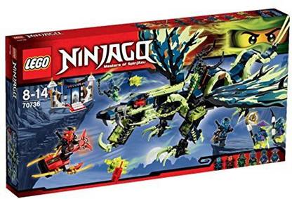 LEGO Ninjago 70736 Attack of The Morro Dragon Masters of Spinjitzu 2015