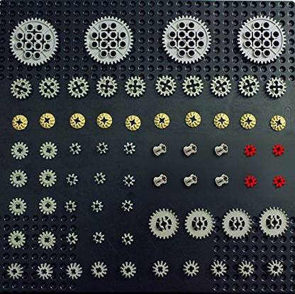 LEGO Technic 68 pcs GEAR Pack Set Lot Mindstorms NXT Supplemental Robot Motor