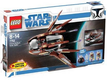 LEGO 7752 Star Wars Count Dookus Solar Sailer
