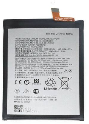 ZIZTRON Mobile Battery For  Motorola Moto G9 Power XT2091 MC50 (6000mAh) with 1 Month Warranty.