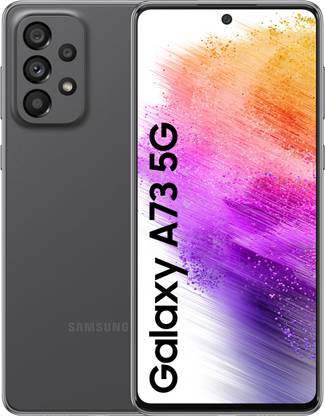 SAMSUNG Galaxy A73 5G (Gray, 256 GB)