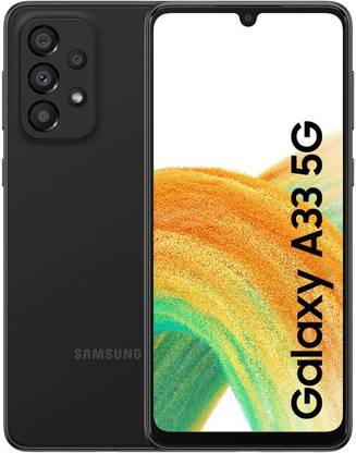 SAMSUNG Galaxy A33 (Awesome Black, 128 GB)