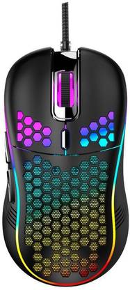 Tobo Wired Gaming Mouse, RGB Backlight and 7200 Adjustable DPI, Ergonomic Lightweight Wired Ambidextrous Optical  Gaming Mouse