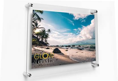 Glow Acrylic Display Board A3 Size Notice Board